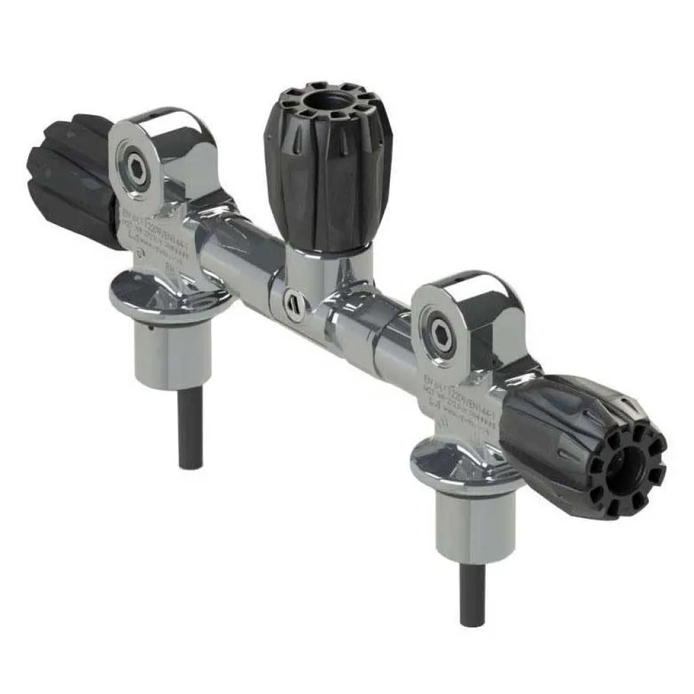 Valve For Twin Cylinder 232B MANIFOLD 12 Large/10 L 3 Valve For Twin Cylinder 232B MANIFOLD 12 Large/10 L