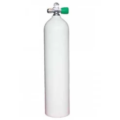 BTS Luxfer Aluminium Scuba Tank 3L 230 Bar EU Nitrox Left Expandable Valve