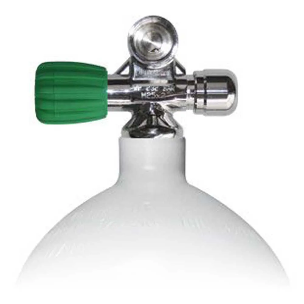 BTS Steel Scuba Tank 12L 230 Bar Concave Long EU Nitrox Left Expandable Valve 4 BTS Steel Scuba Tank 12L 230 Bar Concave Long EU Nitrox Left Expandable Valve - Image 2