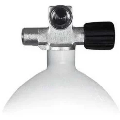 BTS Steel Scuba Tank 7L 230 Bar Right Expandable Valve