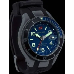 CRESSI Traveller Dual Time Gold Watch -CRESS Dive Gear Shop cressi traveller dual time gold watch 3