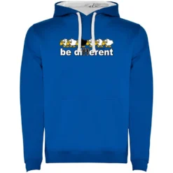 Be Different Apnea Two-Colour Hoodie