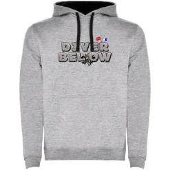Diver Below Two-Colour Hoodie