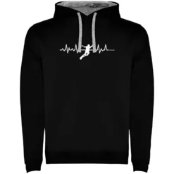 Diving Heartbeat Two-Colour Hoodie