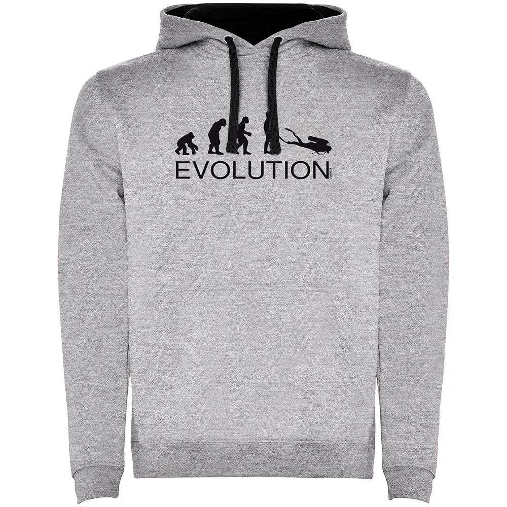 Evolution Diver Two-Colour Hoodie 3 Evolution Diver Two-Colour Hoodie