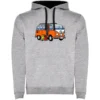 Hippie Van Dive Two-Colour Hoodie -CRESS Dive Gear Shop kruskis hippie van dive two colour hoodie