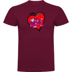 I Love Fish Short Sleeve T-Shirt