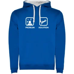 Problem Solution Two-Colour Hoodie