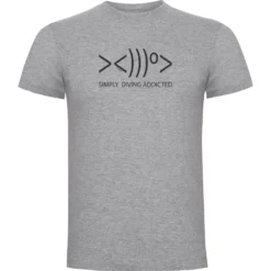 Simply Diving Addicted Short Sleeve T-Shirt