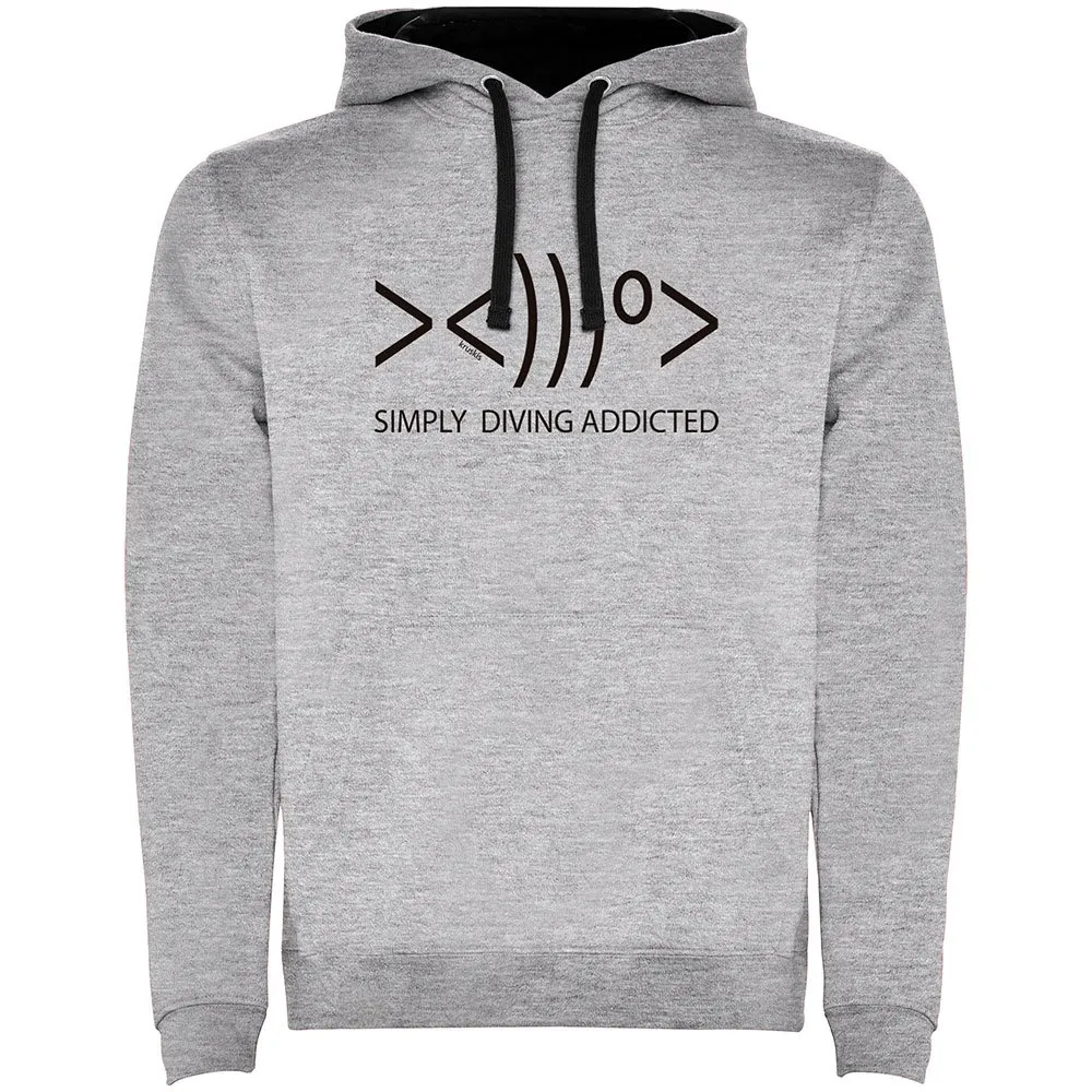 Simply Diving Addicted Two-Colour Hoodie 3 Simply Diving Addicted Two-Colour Hoodie