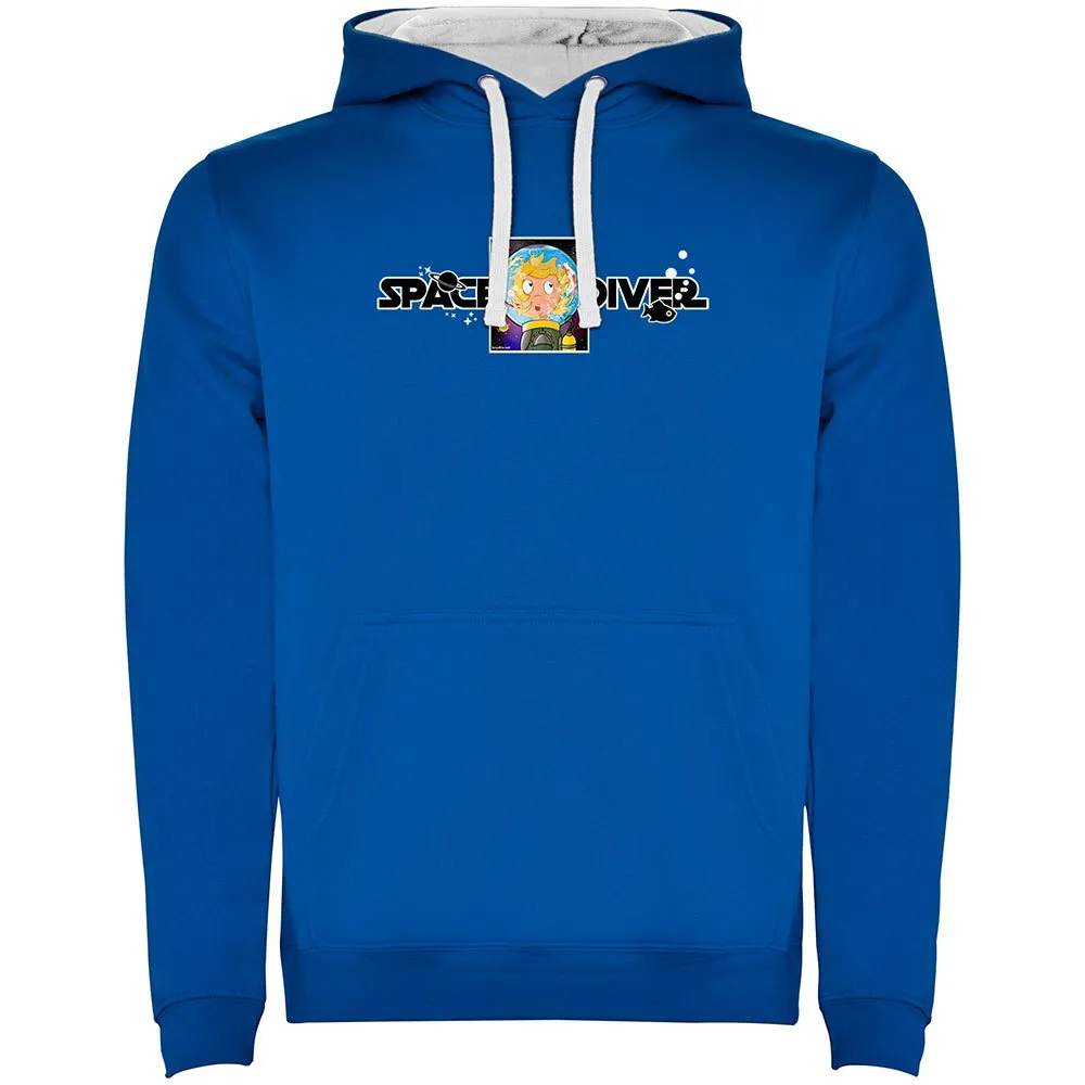 Space Diver Two-Colour Hoodie 3 Space Diver Two-Colour Hoodie