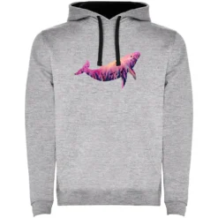 Whale Two-Colour Hoodie