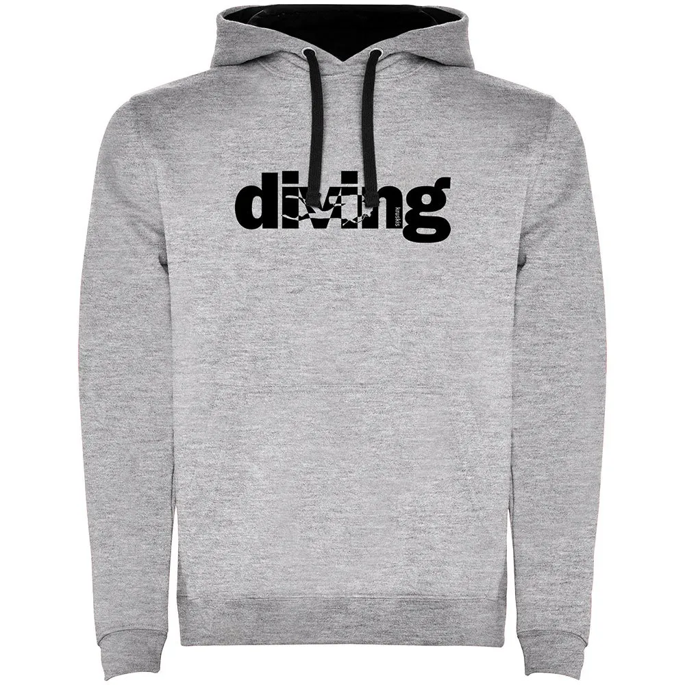 Word Diving Two-Colour Hoodie 3 Word Diving Two-Colour Hoodie
