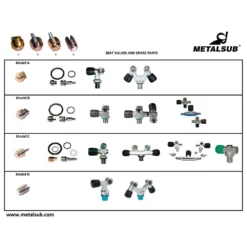 Closing Valve Model A 10 Units -CRESS Dive Gear Shop metalsub closing valve model a 10 units 2