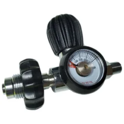 Connector DIN 200/300 1/4´´ BSP With Purge And Gauge