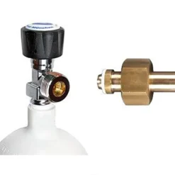 Oxygen Special Adapter DIN 477-1 Nr.9 G3/4´´ To 1/4´´ BSP Male -CRESS Dive Gear Shop metalsub oxygen special adapter din 477 1 nr.9 g3 4 to 1 4 bsp male 2