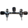 TankBibo Valves WithManifold M25 300 Bar -CRESS Dive Gear Shop metalsub tankbibo valves withmanifold m25 300 bar