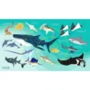 Sharks & Rays L Towel -CRESS Dive Gear Shop oceanarium sharks rays l towel
