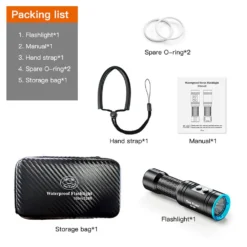 Torch 1000 Lumens And Laser -CRESS Dive Gear Shop sea frogs torch 1000 lumens and laser 6