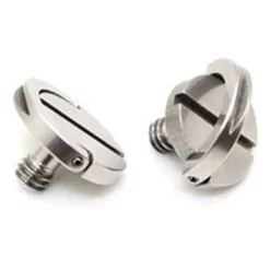 1/4-20 Hinged D-Ring SS Screws