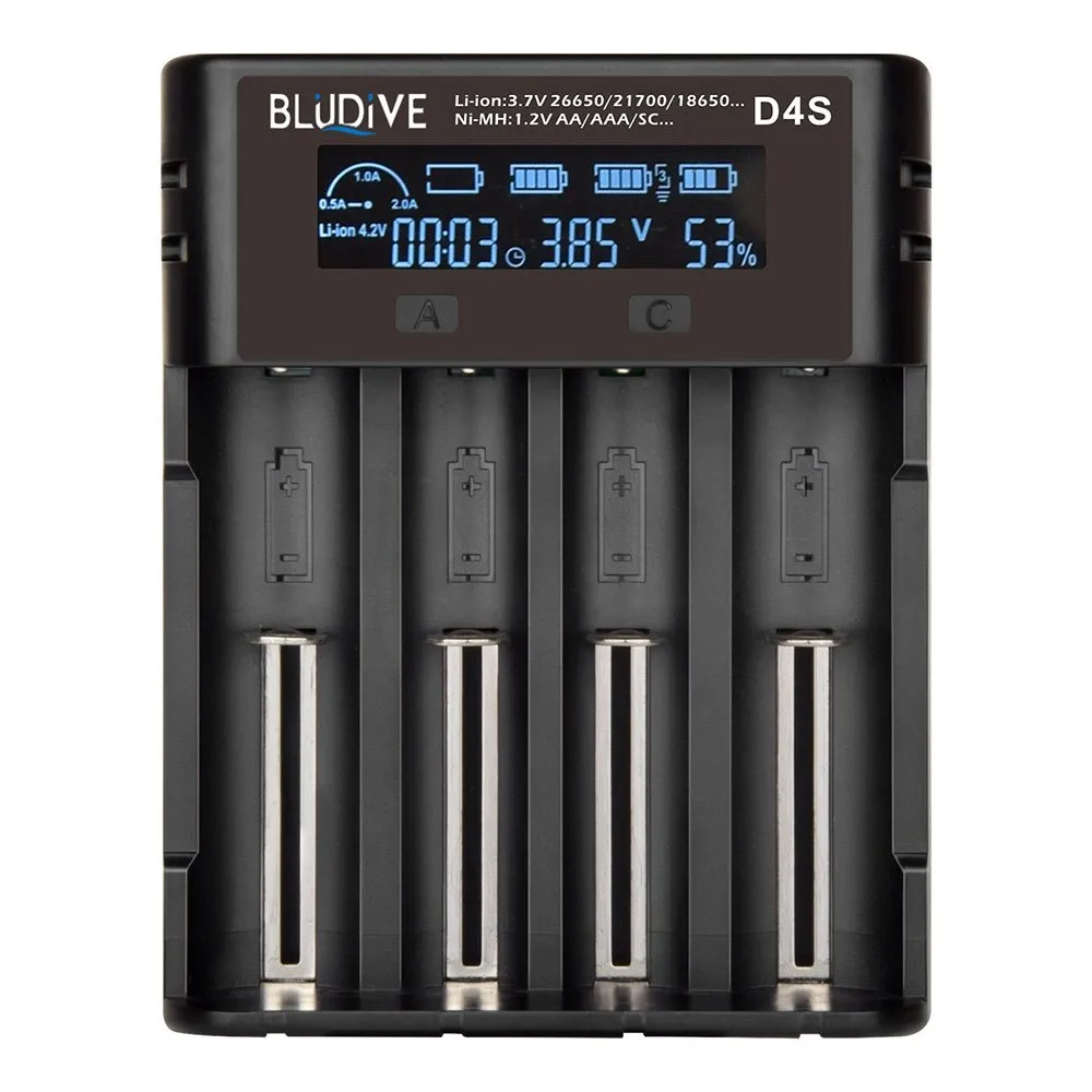 D4S Lithium Multicharger 4 Cells And LCD 3 D4S Lithium Multicharger 4 Cells And LCD