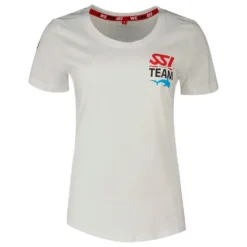 T-Round Neck Blue Oceans Woman T-Shirt