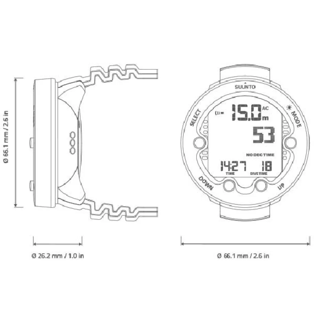 Suunto Zoop Novo Computer 5 Suunto Zoop Novo Computer - Image 3
