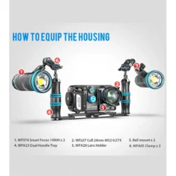 WFH06 Smart Housing 17 WFH06 Smart Housing -CRESS Dive Gear Shop weefine wfh06 smart housing 7